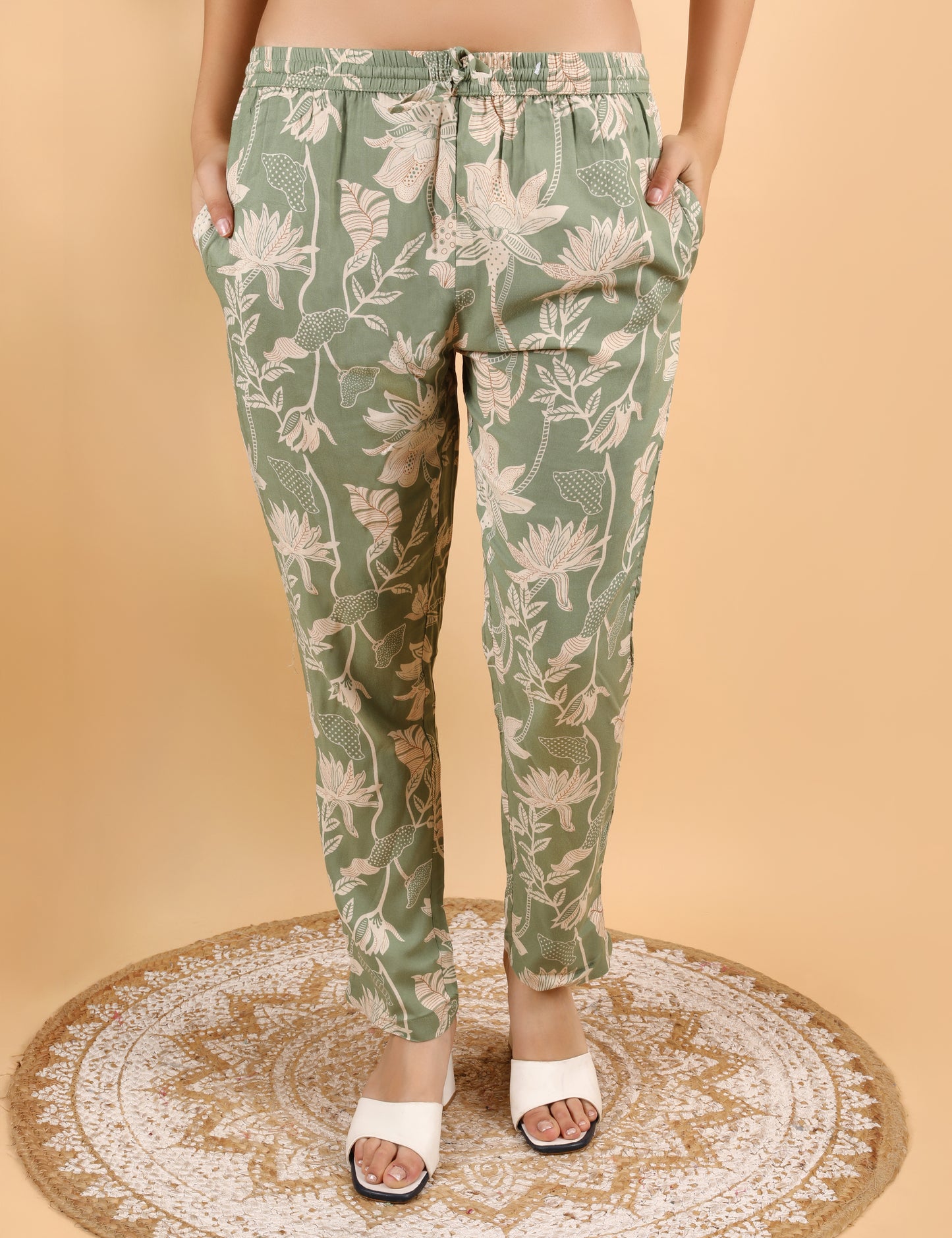 SAGE GREEN COTTON CO-ORD SET