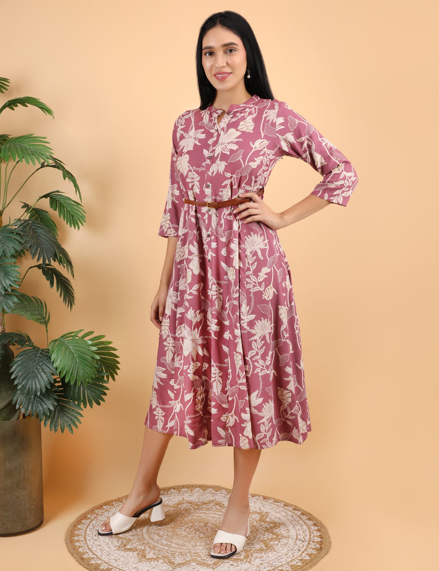 MOUVE PINK ONE PC DRESS