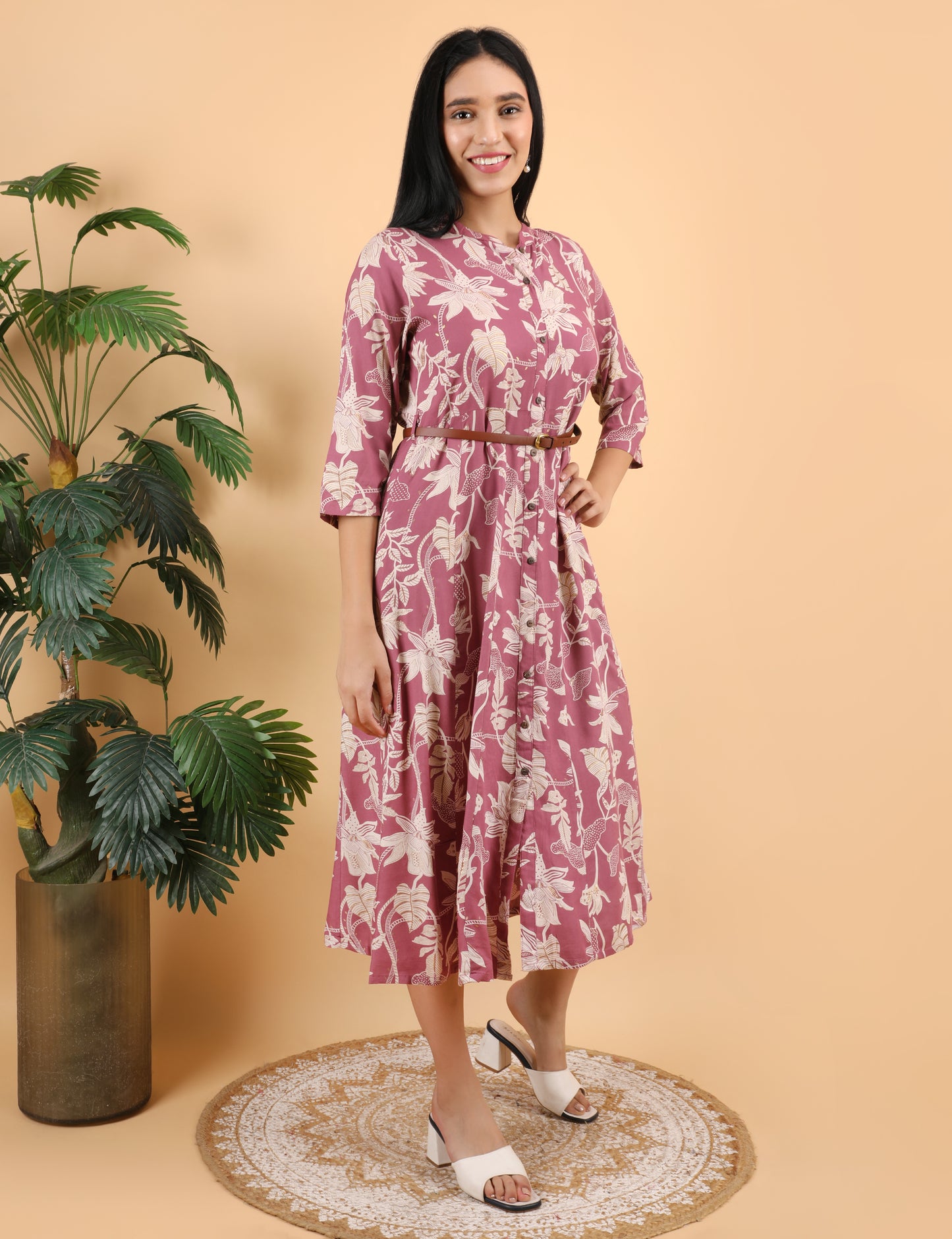 MOUVE PINK ONE PC DRESS