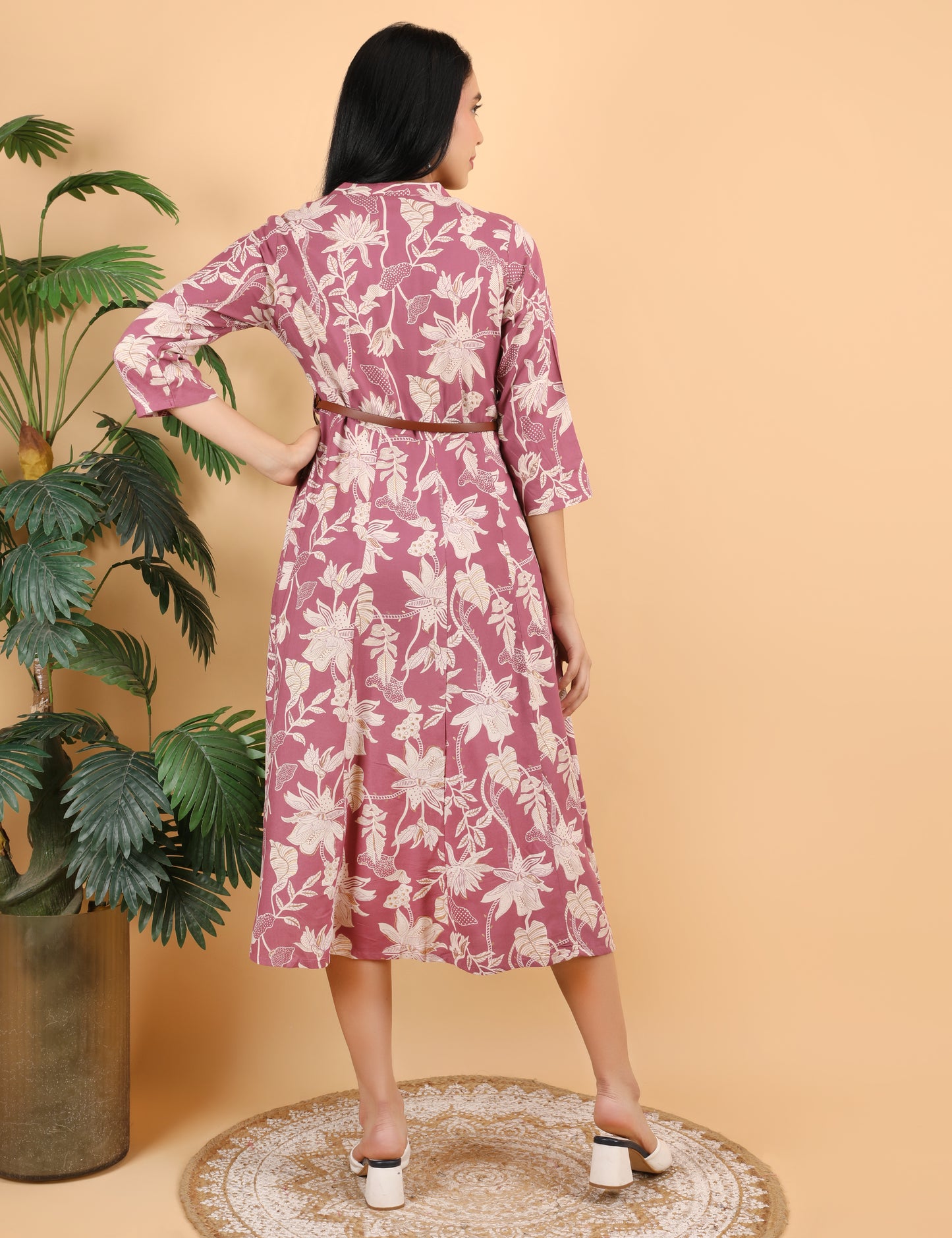 MOUVE PINK ONE PC DRESS