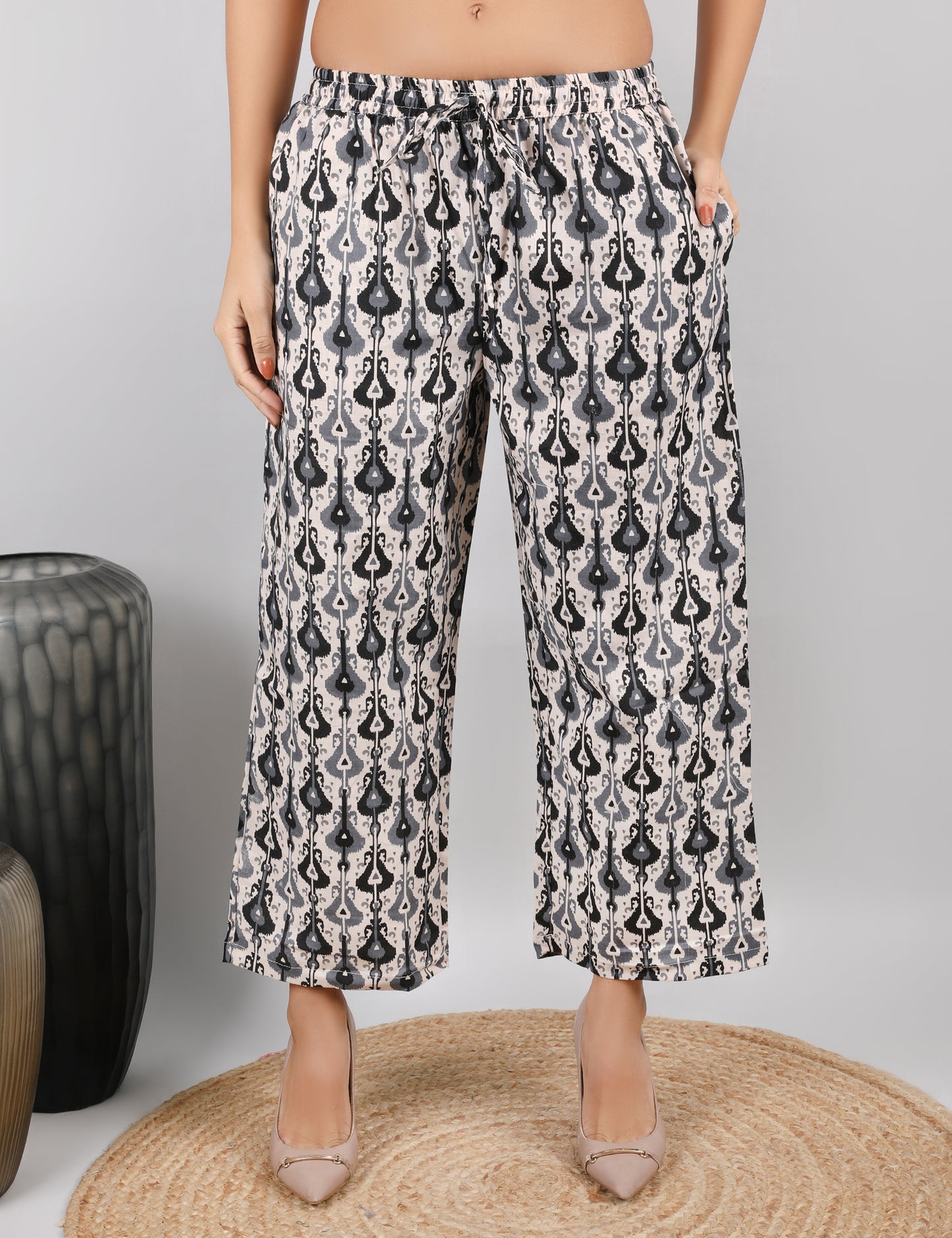 COTTON BLOCK PRINT CO-ORD SET