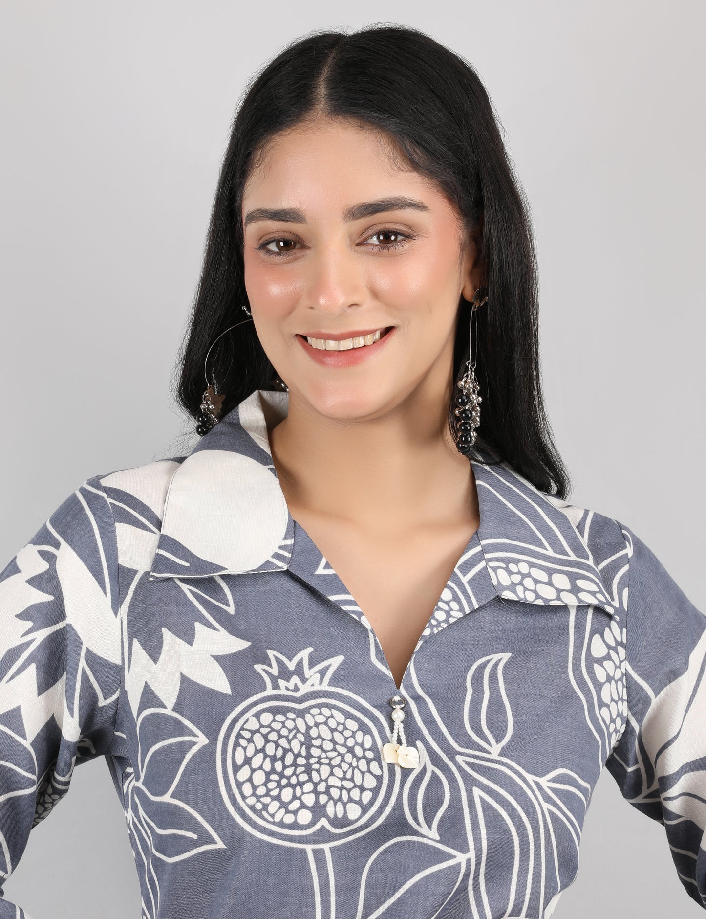 GREY COTTON CO-ORD SET