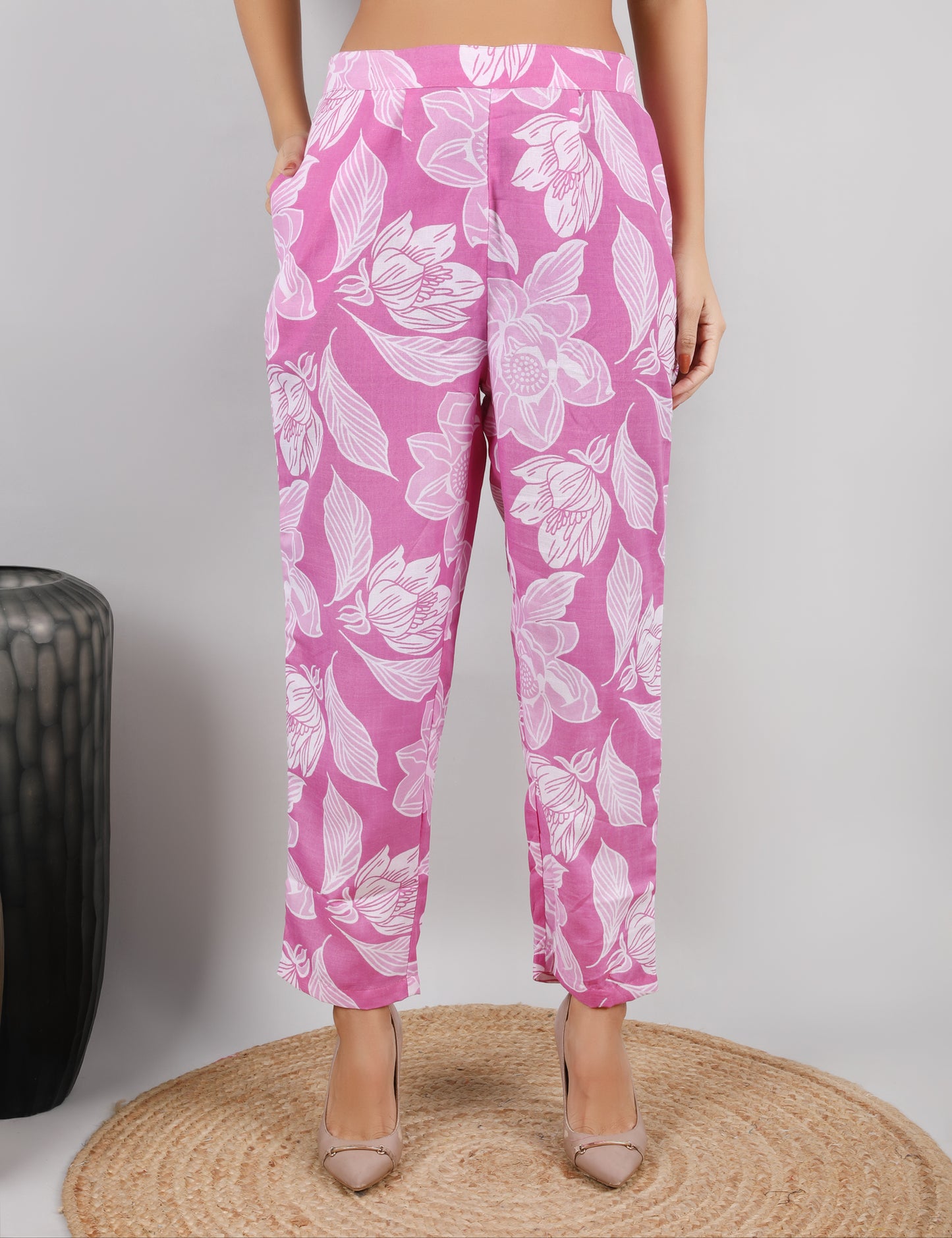 MOUVE PINK COTTON CO-ORD SET