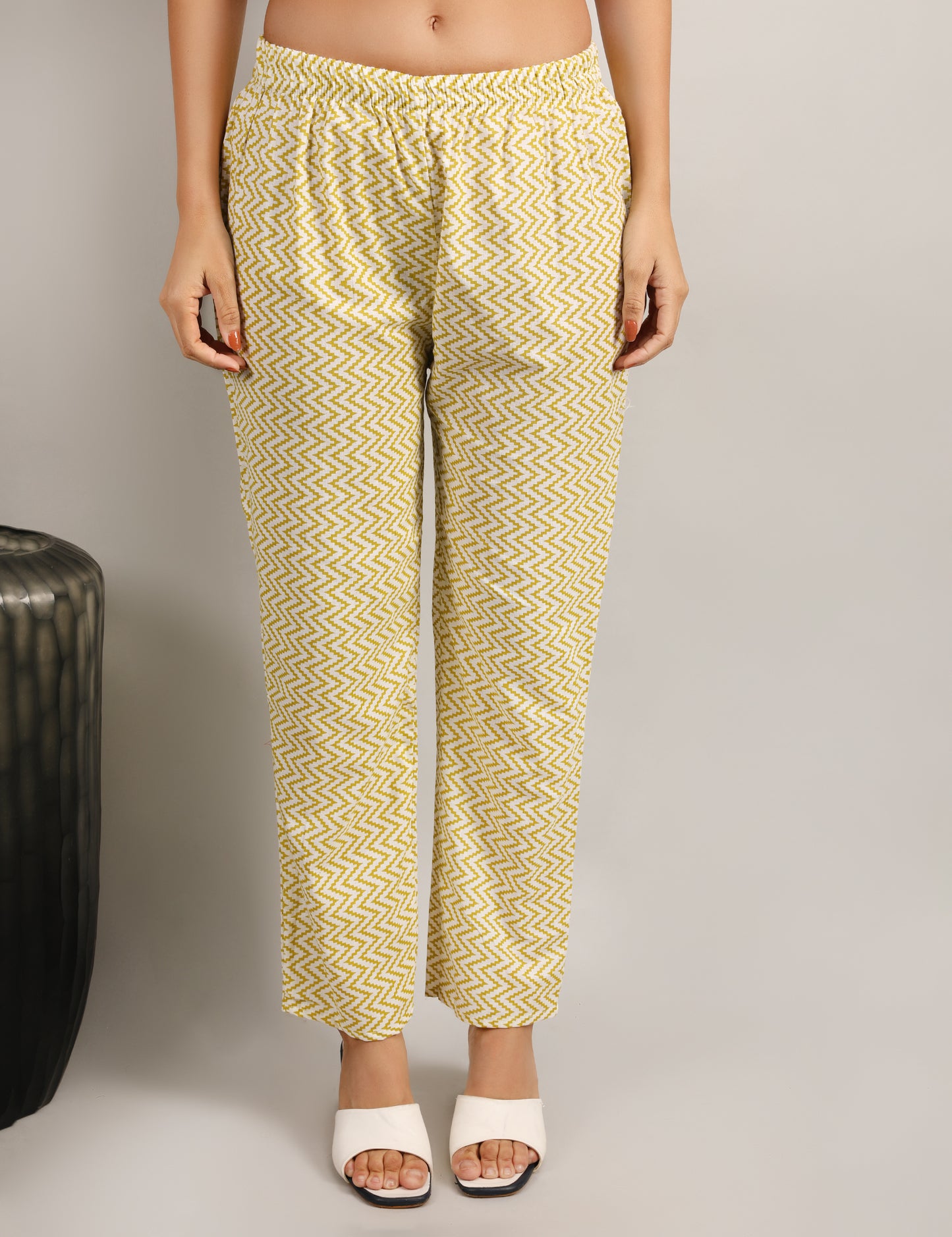 LIME YELLOW STRAIGHT SUIT WITH DUPATTA